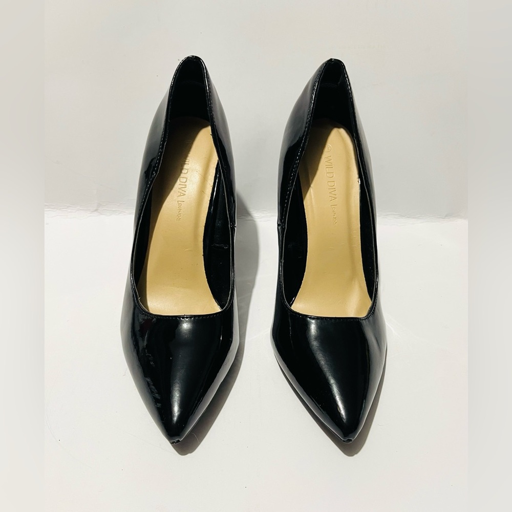 wild diva high heels Black Shoes Women’s 7.5